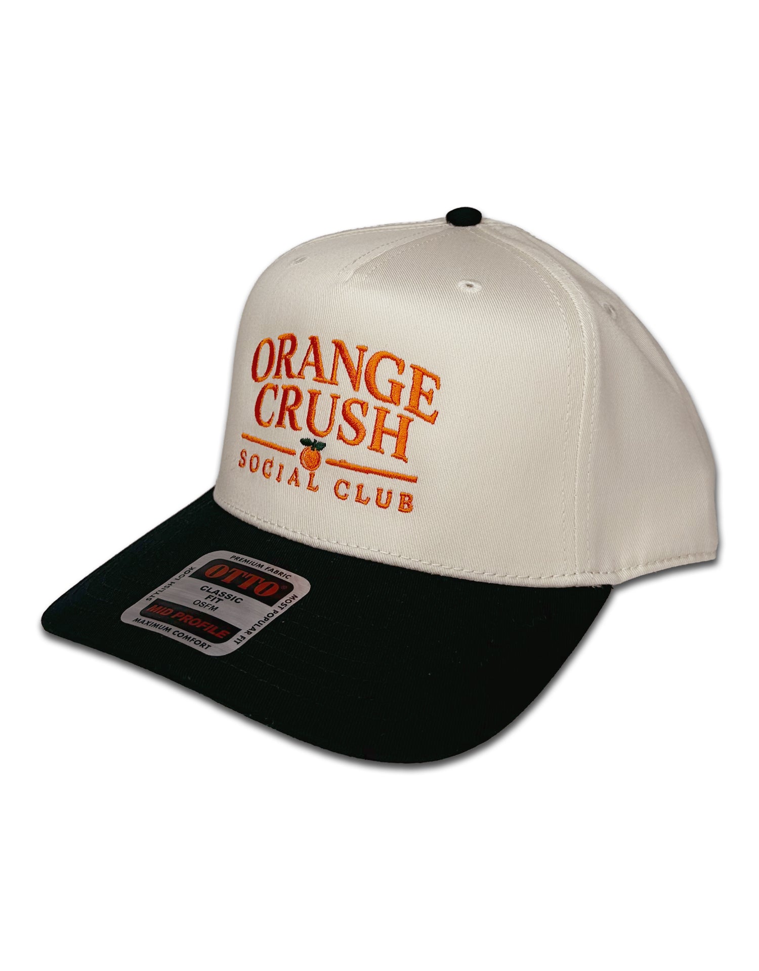 Orange Crush Social Club (Natural/Black) / Hat