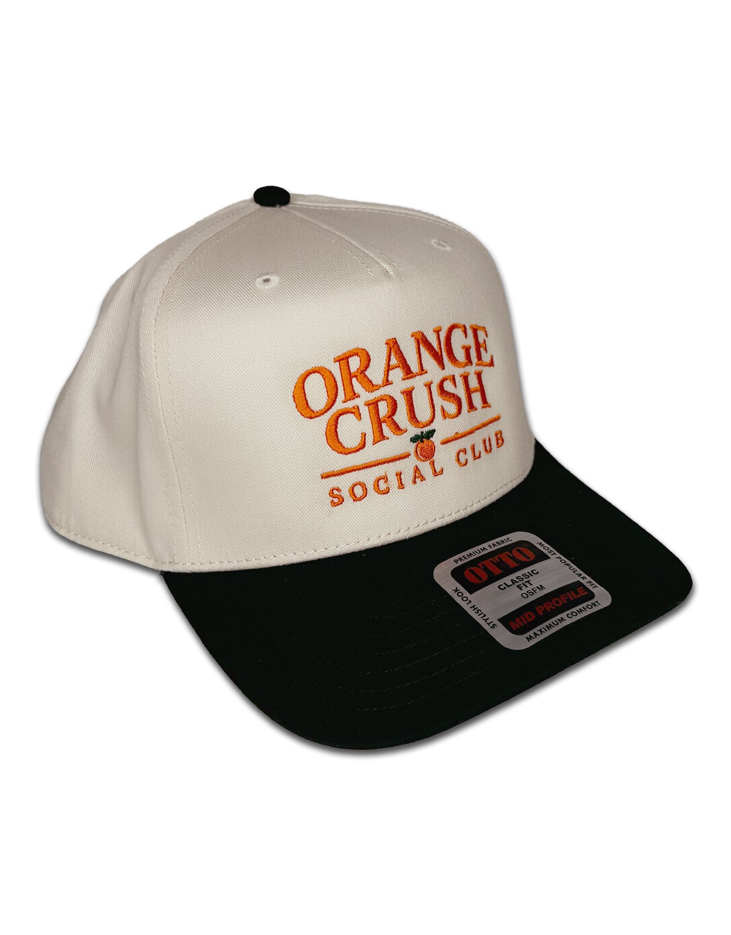 Orange Crush Social Club (Natural/Black) / Hat