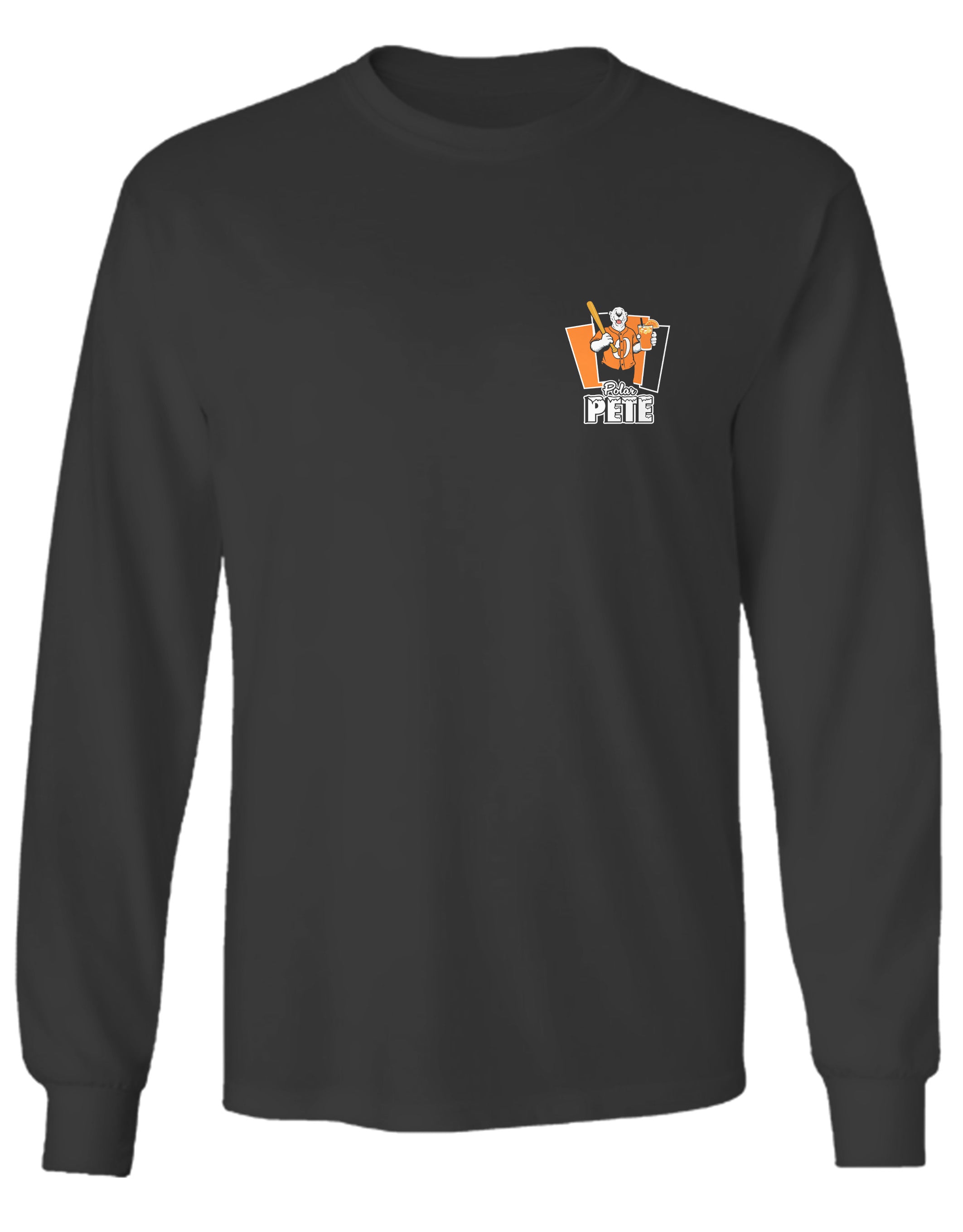 Route One Apparel Polar Pete (Black) / Long Sleeve Shirt