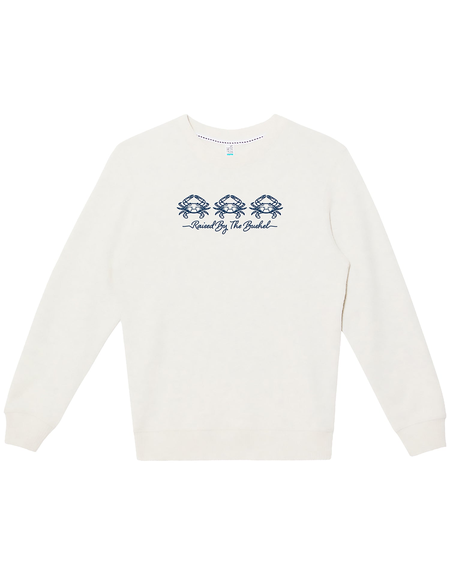 Route One Apparel Raised by the Bushel, Nantucket Fleece (Oatmeal Heather) / Crewneck Oatmeal Heather