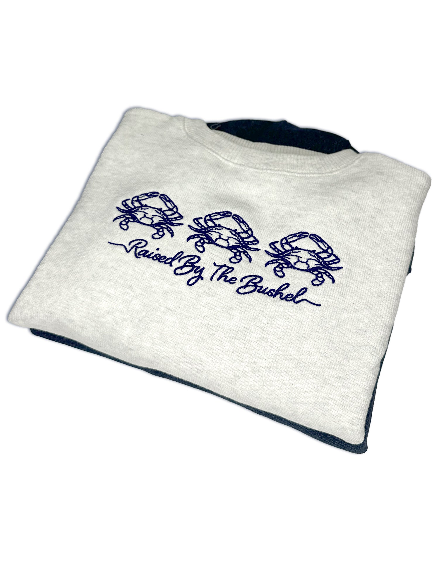 Route One Apparel Raised by the Bushel, Nantucket Fleece (Oatmeal Heather) / Crewneck