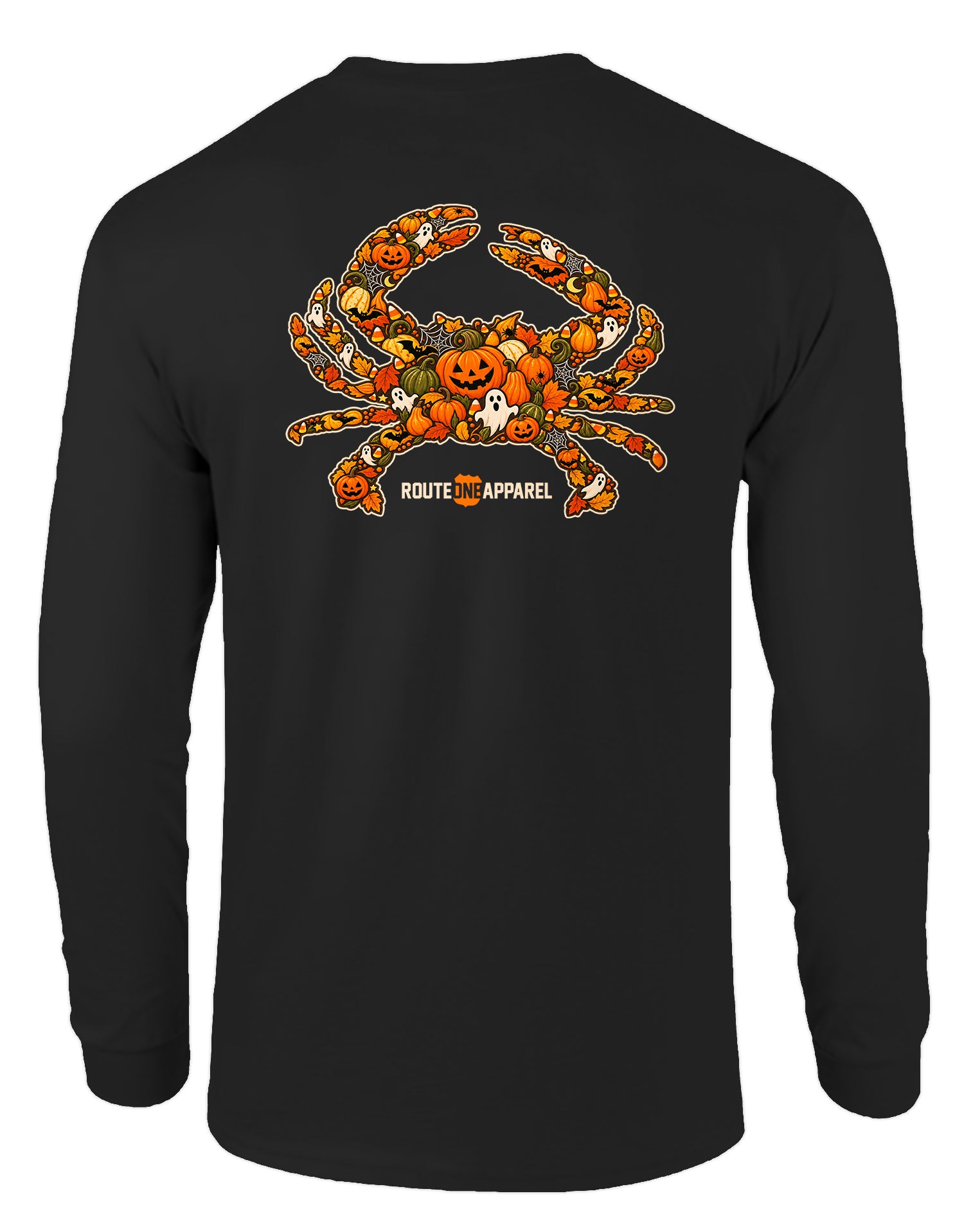 Spooky Crab (Black) / Long Sleeve Shirt