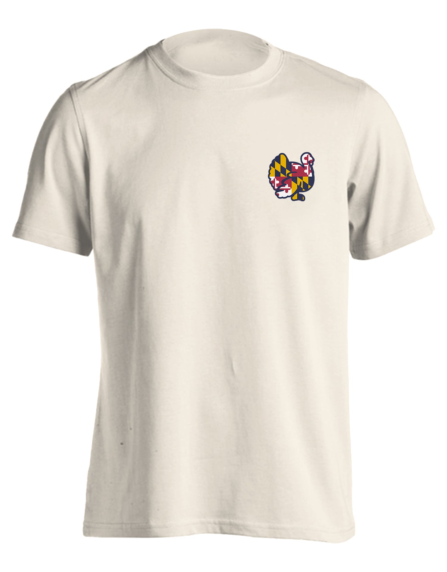 Route One Apparel Thankful For Maryland (Ivory) / T-Shirt