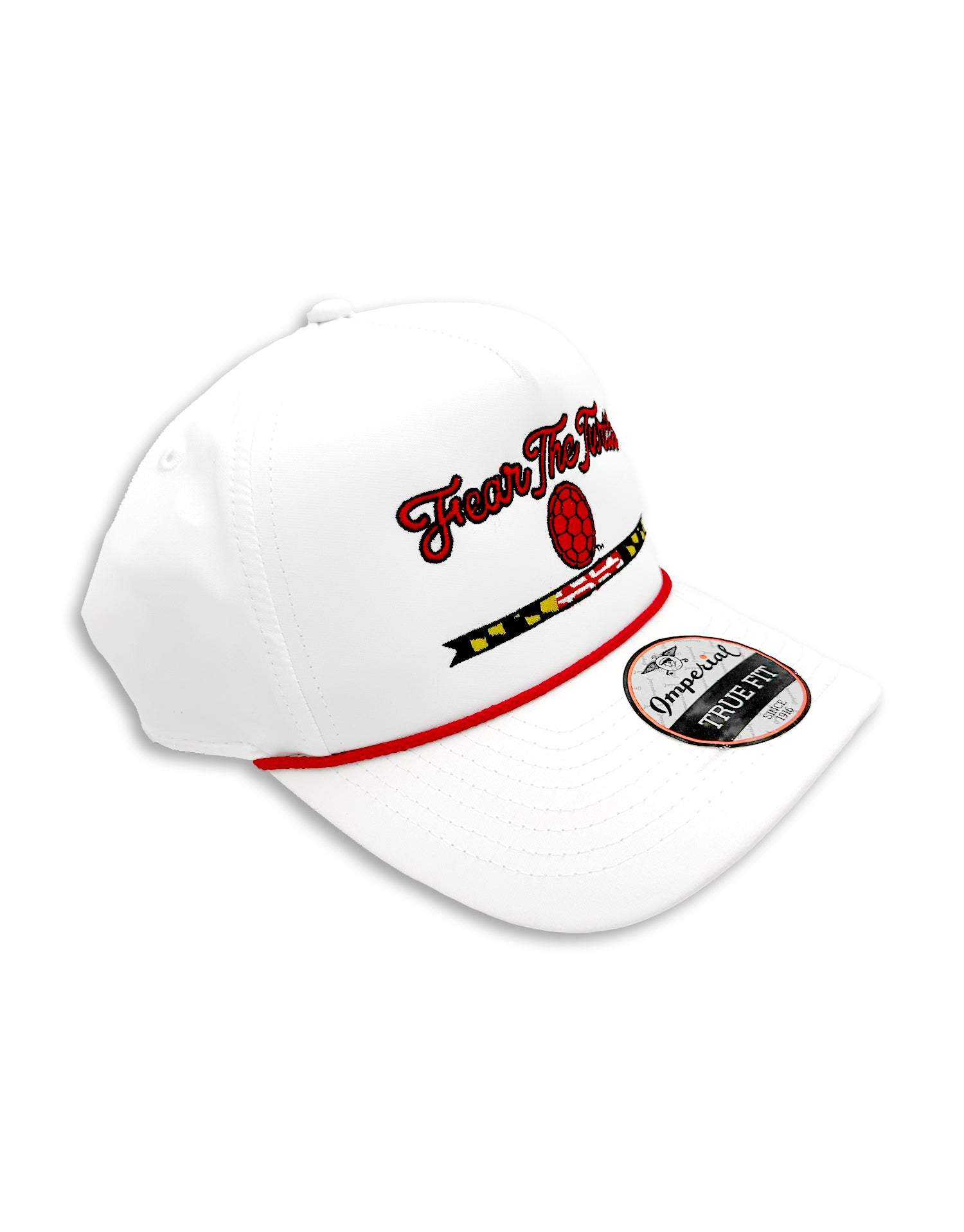 Fear the Turtle (White/Red) / Rope Hat