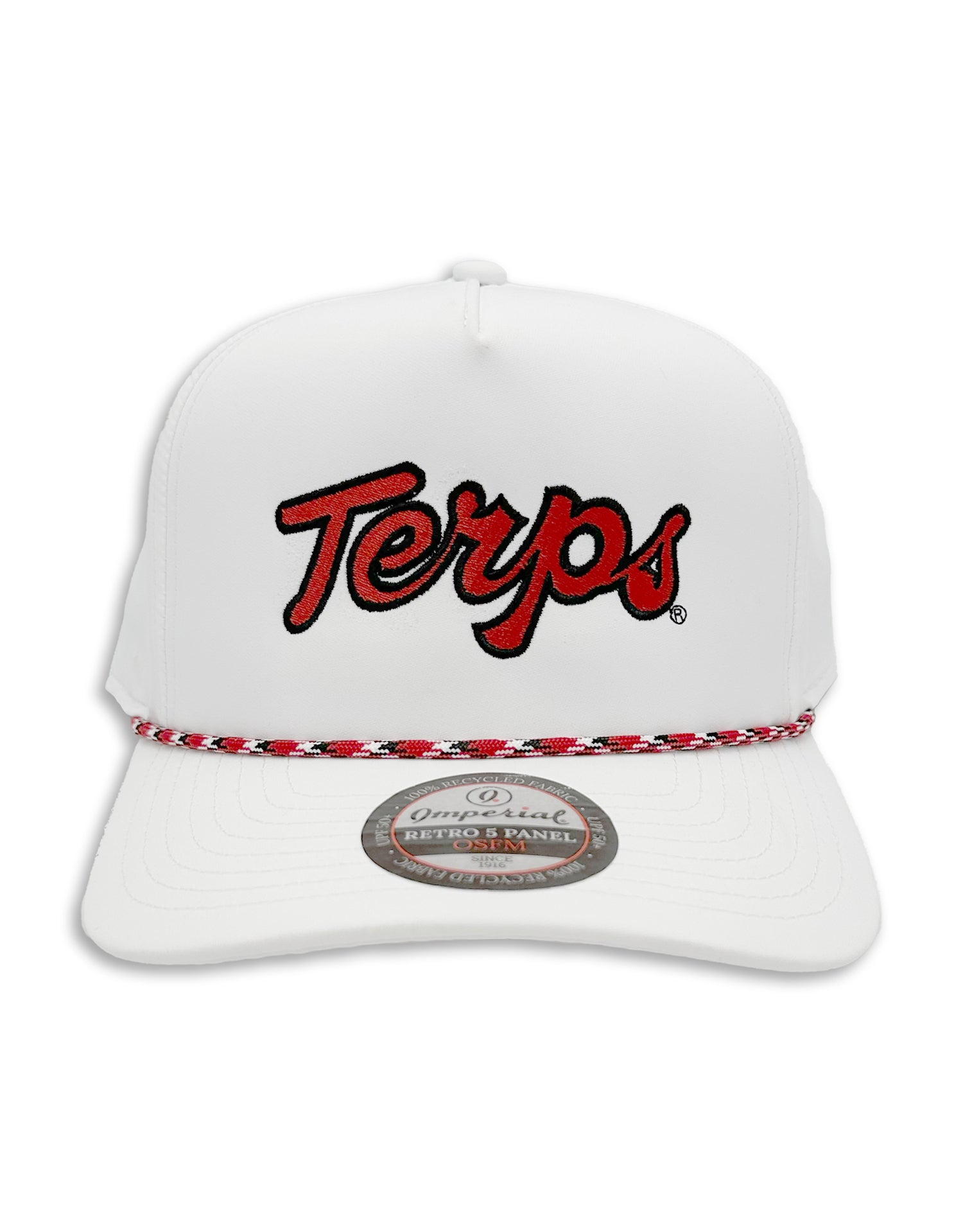 Script Terps (White/Red/Black) / Rope Hat