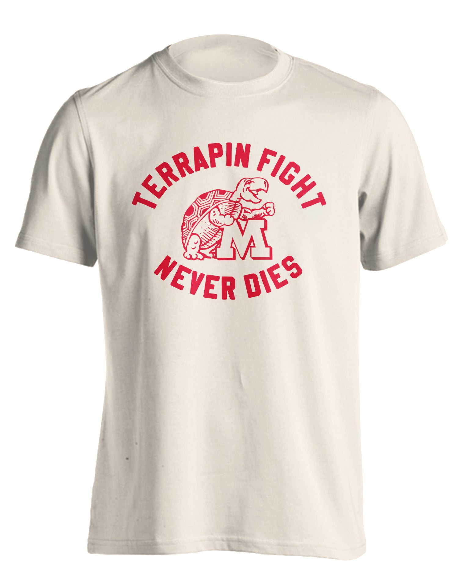 Terrapin Fight Never Dies (Ivory) / T-Shirt