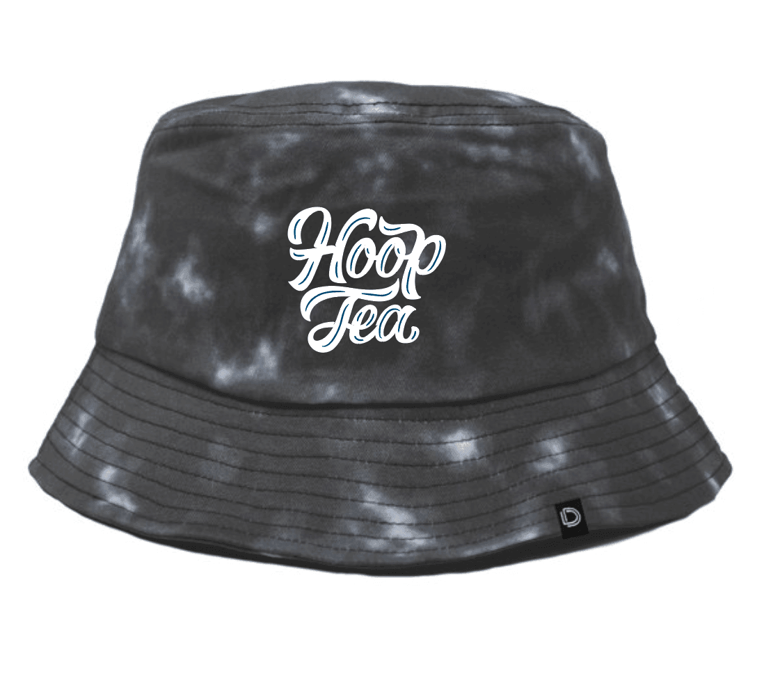 Hoop Tea Black Tie Dye / Bucket Hat