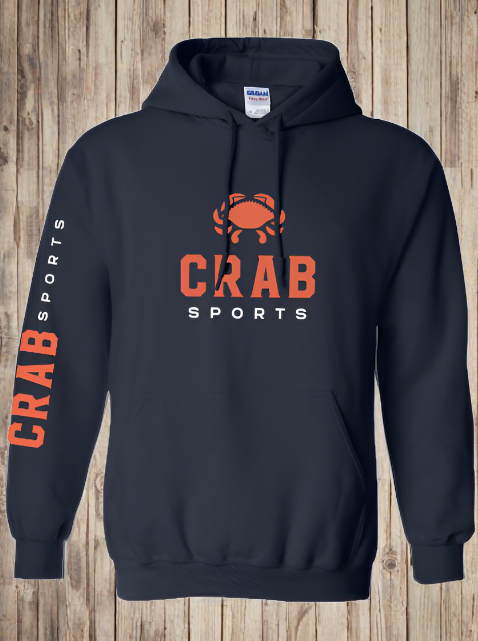 Crab Sports (Navy) / Hoodie