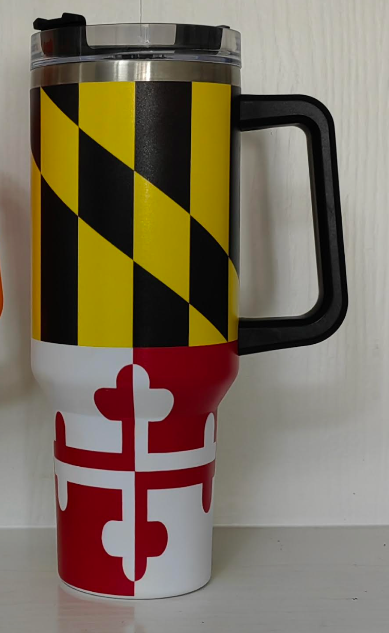 MD Flag / 30 oz Tumbler with Handle - Route One Apparel