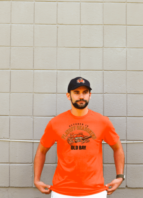 *PRE-ORDER* October is Playoff Seasoning / OLD BAY (Orange) - Route One Apparel
