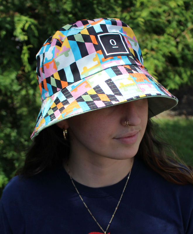 Curio Wellness Reversible Flag / Bucket Hat - Route One Apparel