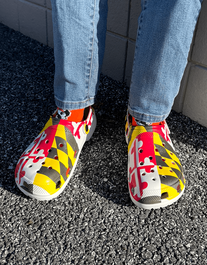 **REQUEST IT** Maryland Flag / Clogs - Route One Apparel