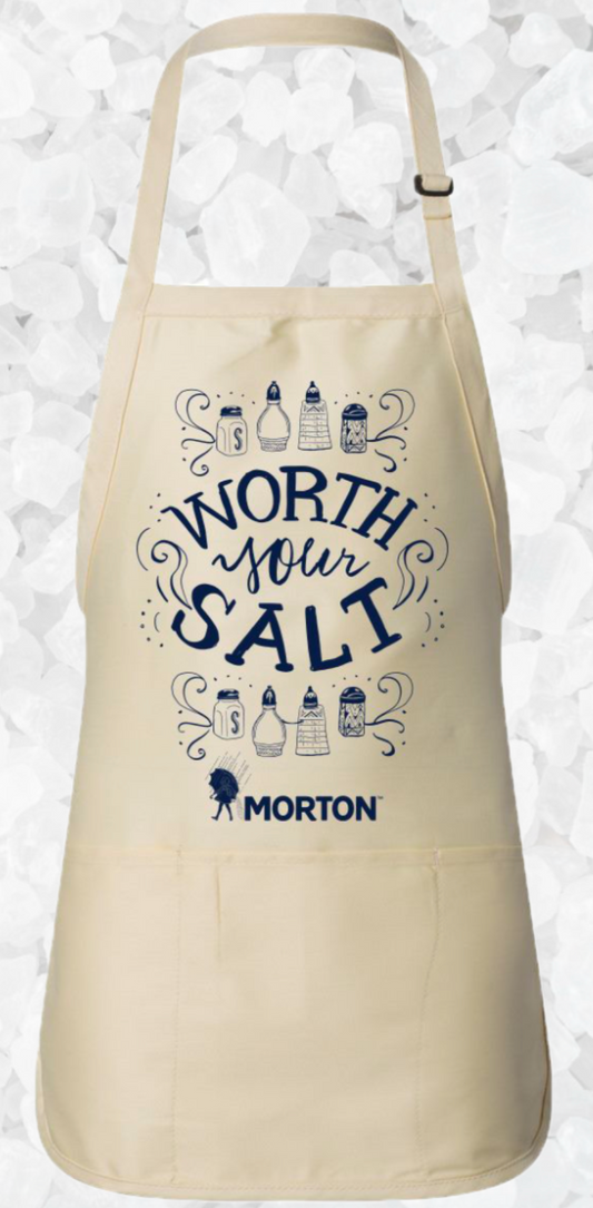 Worth Your Salt (Natural) / Apron - Route One Apparel