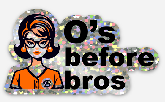 O's Before Bros / Sticker - Route One Apparel