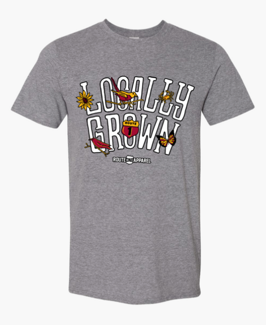 Locally Grown (Grey) / Shirt - Route One Apparel