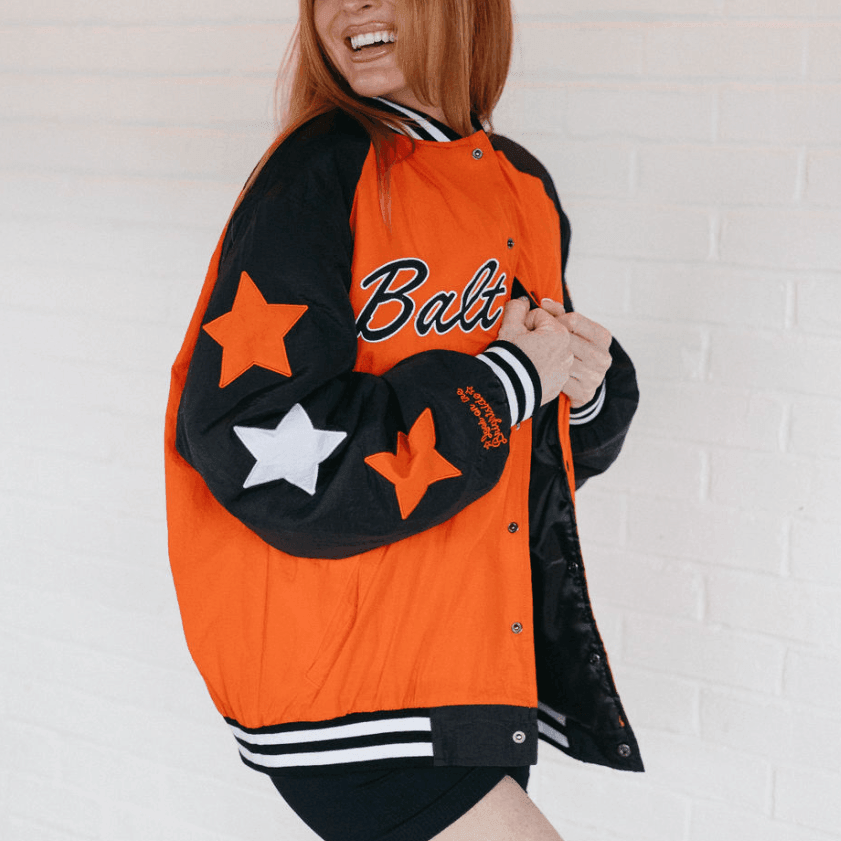 Baltimore Baseball - Brightside X R1A / Varsity Jacket Baltimore Baseball - Brightside X R1A / Varsity Jacket