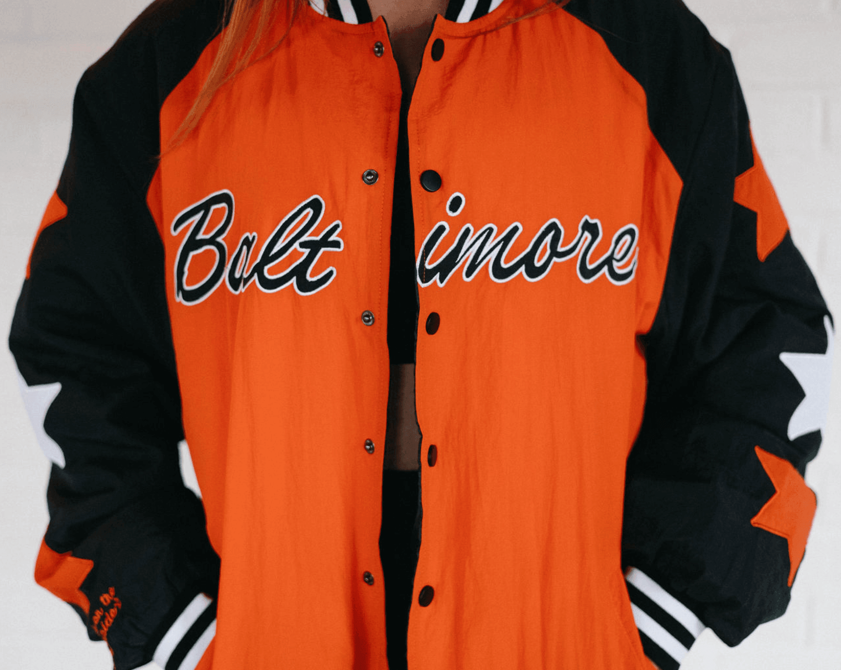Baltimore Baseball - Brightside X R1A / Varsity Jacket Baltimore Baseball - Brightside X R1A / Varsity Jacket