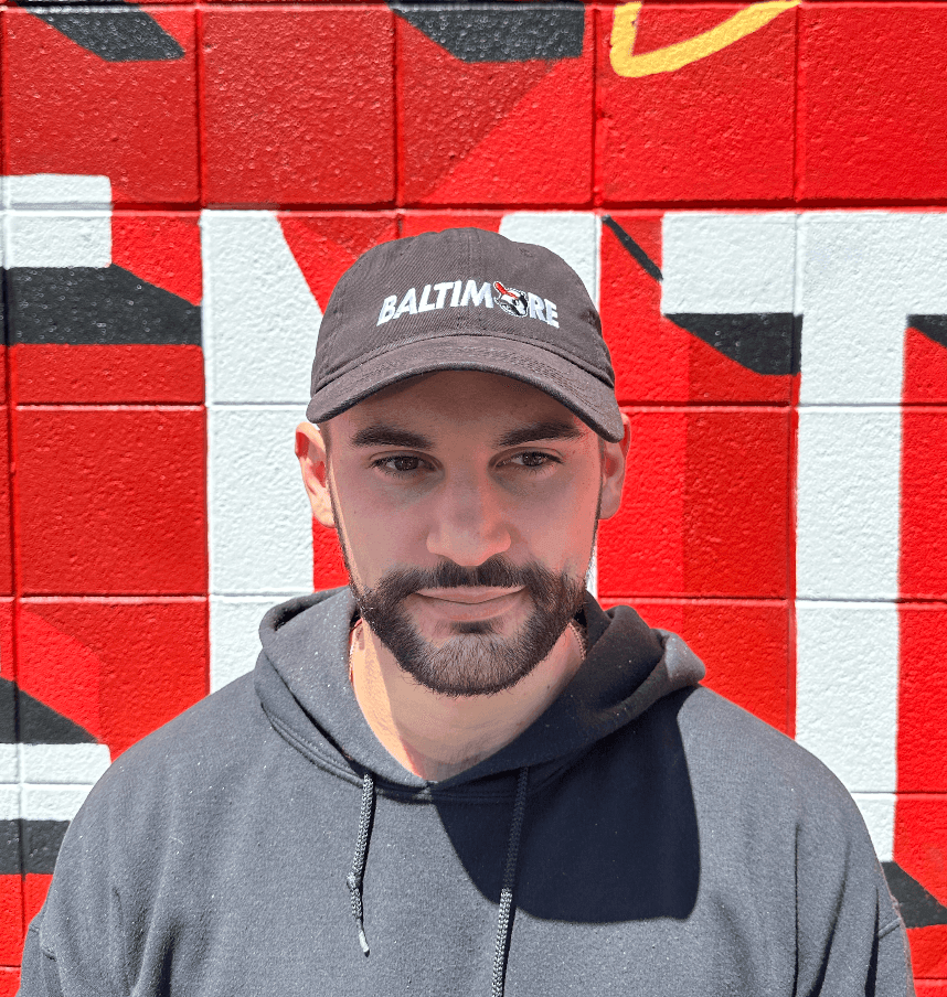 BALTIMORE - Boh Baseball Logo (Black) / Baseball Hat