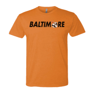 BALTIMORE - Boh Baseball Logo (Orange) / Shirt