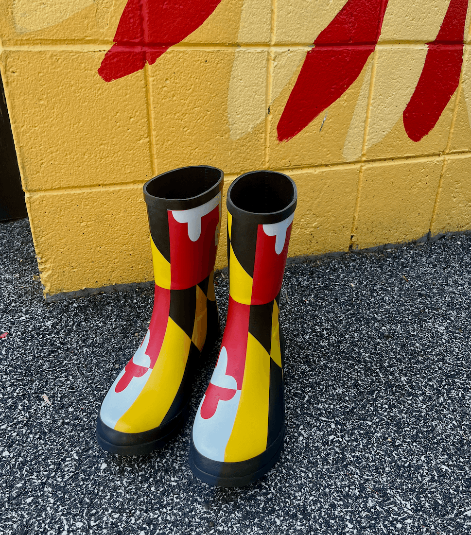 Maryland Flag / Rain Boots