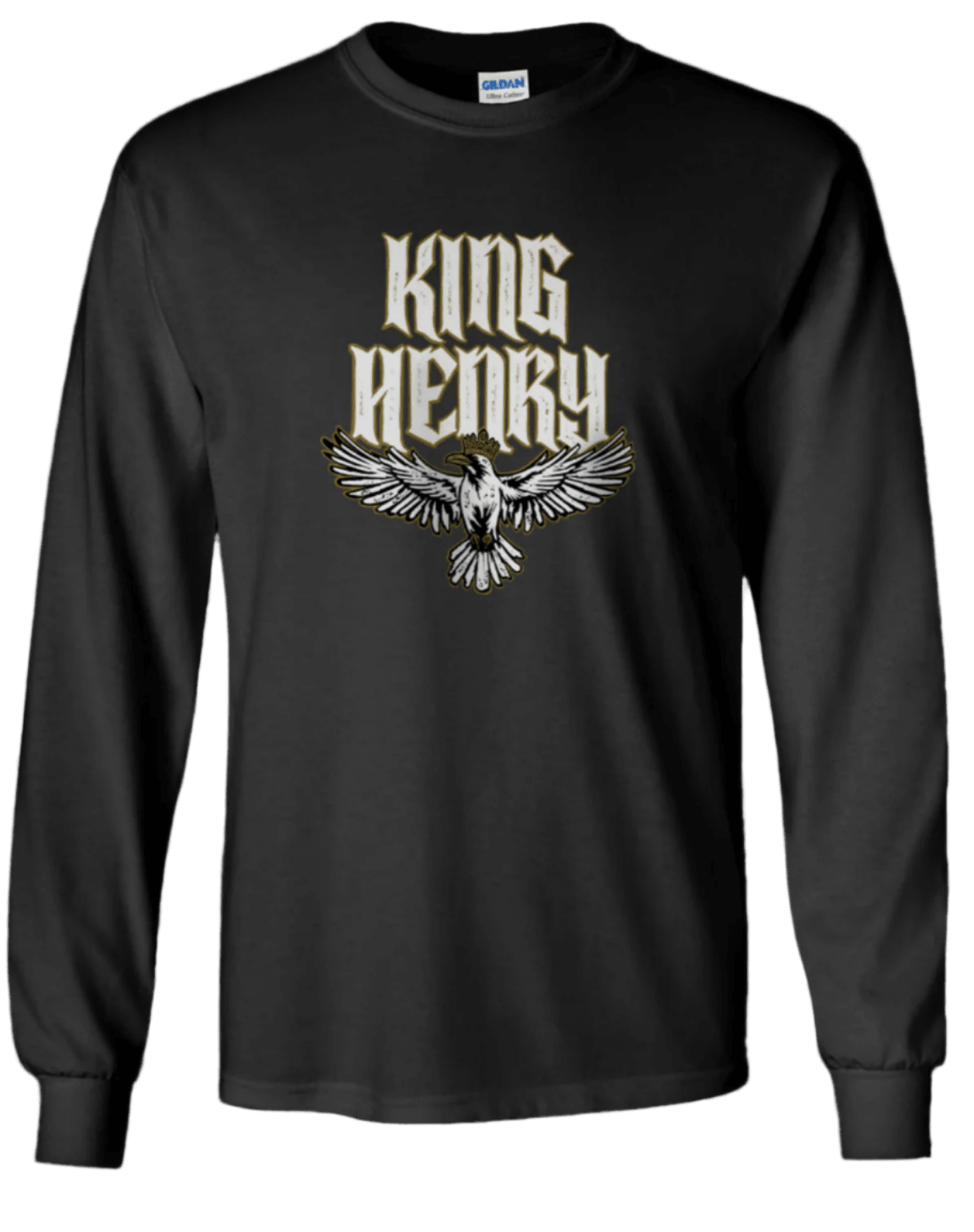 King Henry (Black) / Long Sleeve Shirt