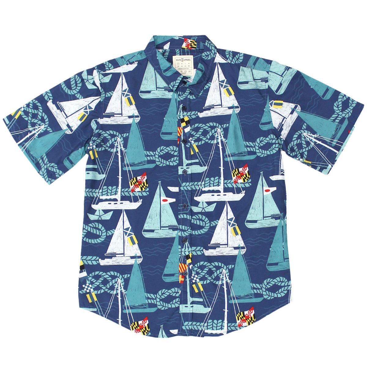 Seaborn Marylander / Hawaiian Shirt - Route One Apparel