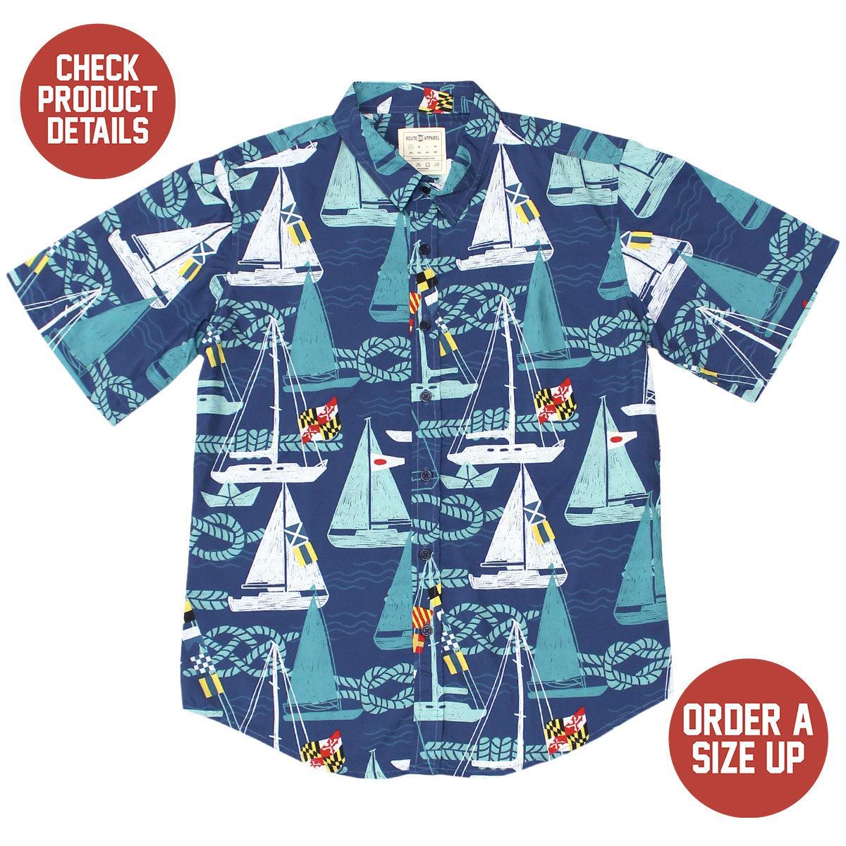 Seaborn Marylander / Hawaiian Shirt - Route One Apparel