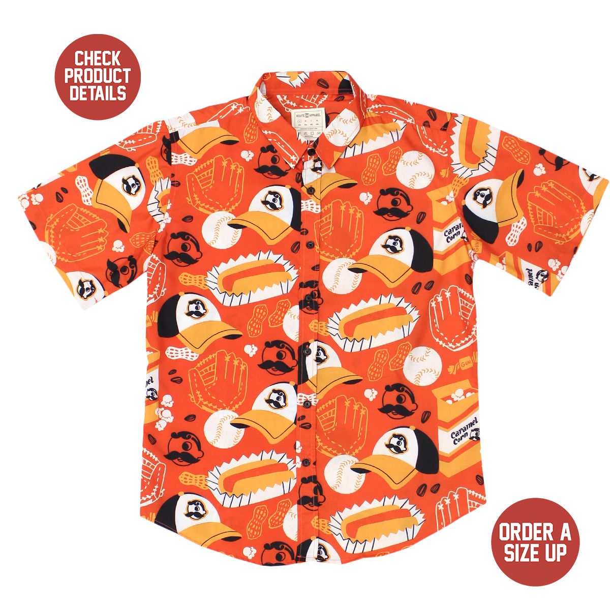 Take Me Out to The Boh Game / Hawaiian Shirt - 4X-Large Orange