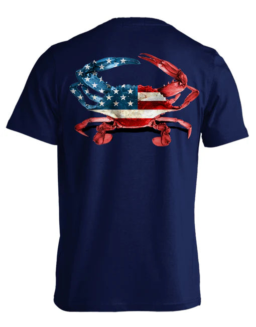 USA Crab (Navy) / T-Shirt