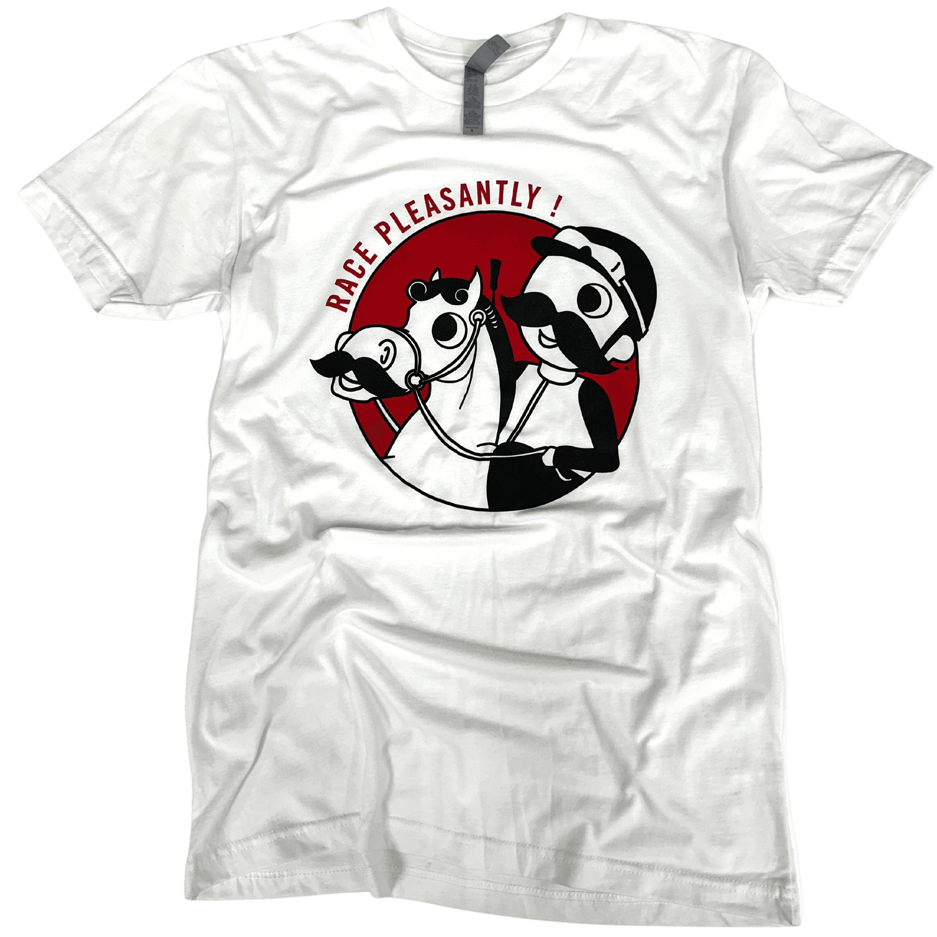 Natty Boh Race Pleasantly (White) / Shirt