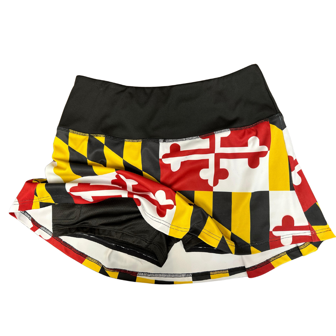 Maryland Flag / Tennis Skirt