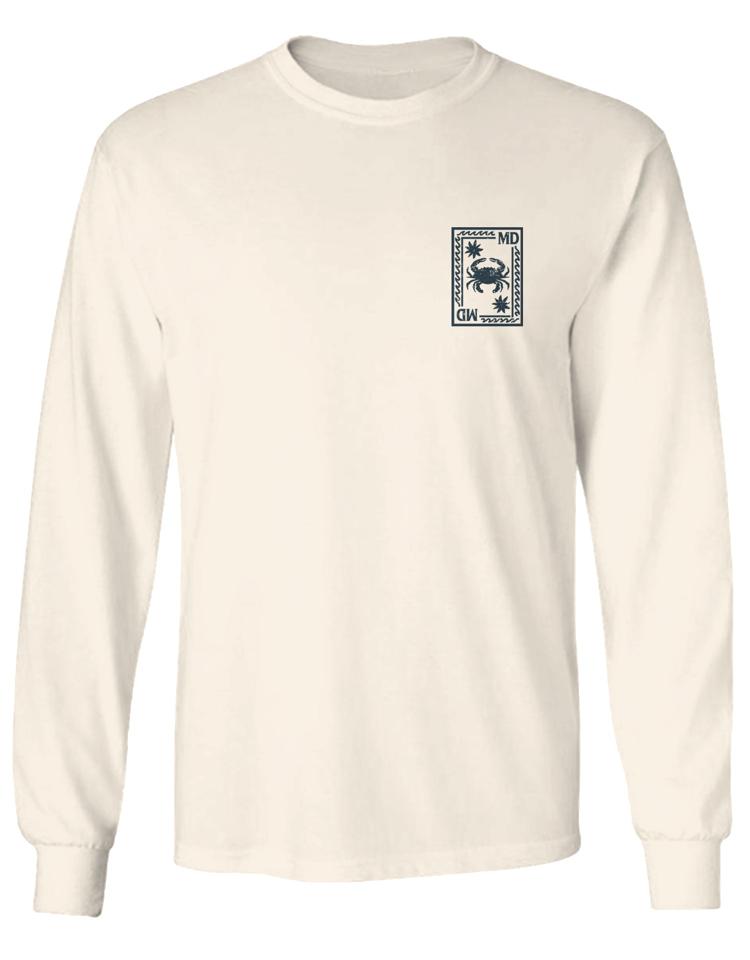 Ace of Maryland (Ivory) / Long Sleeve Shirt