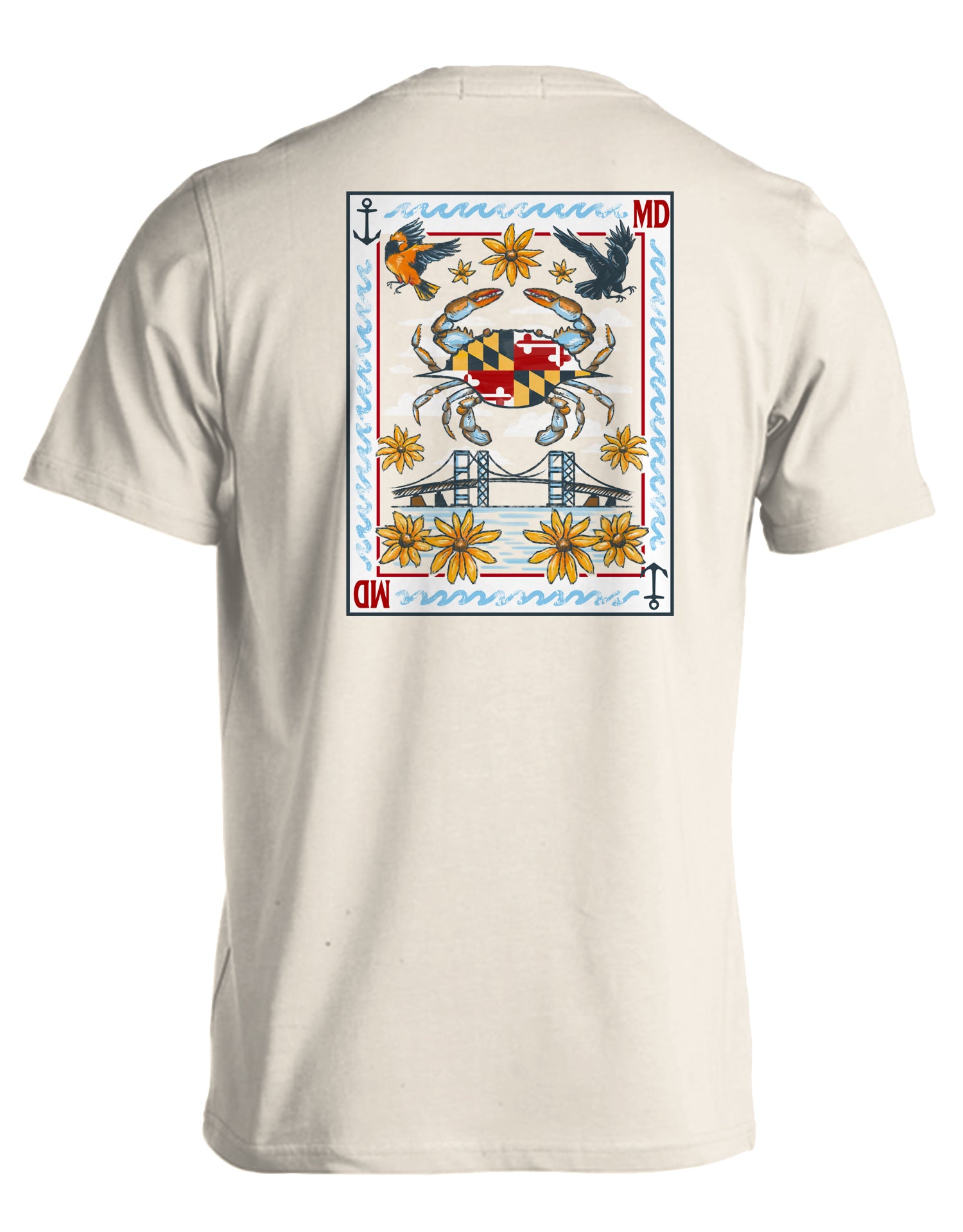 Ace of Maryland (Ivory) / T-Shirt