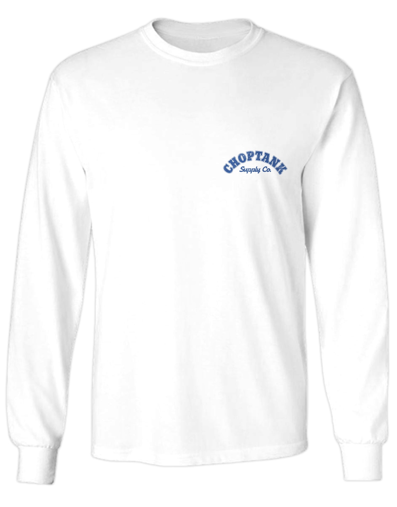 Bay Bridge Brand Oysters (White) / Long Sleeve Shirt