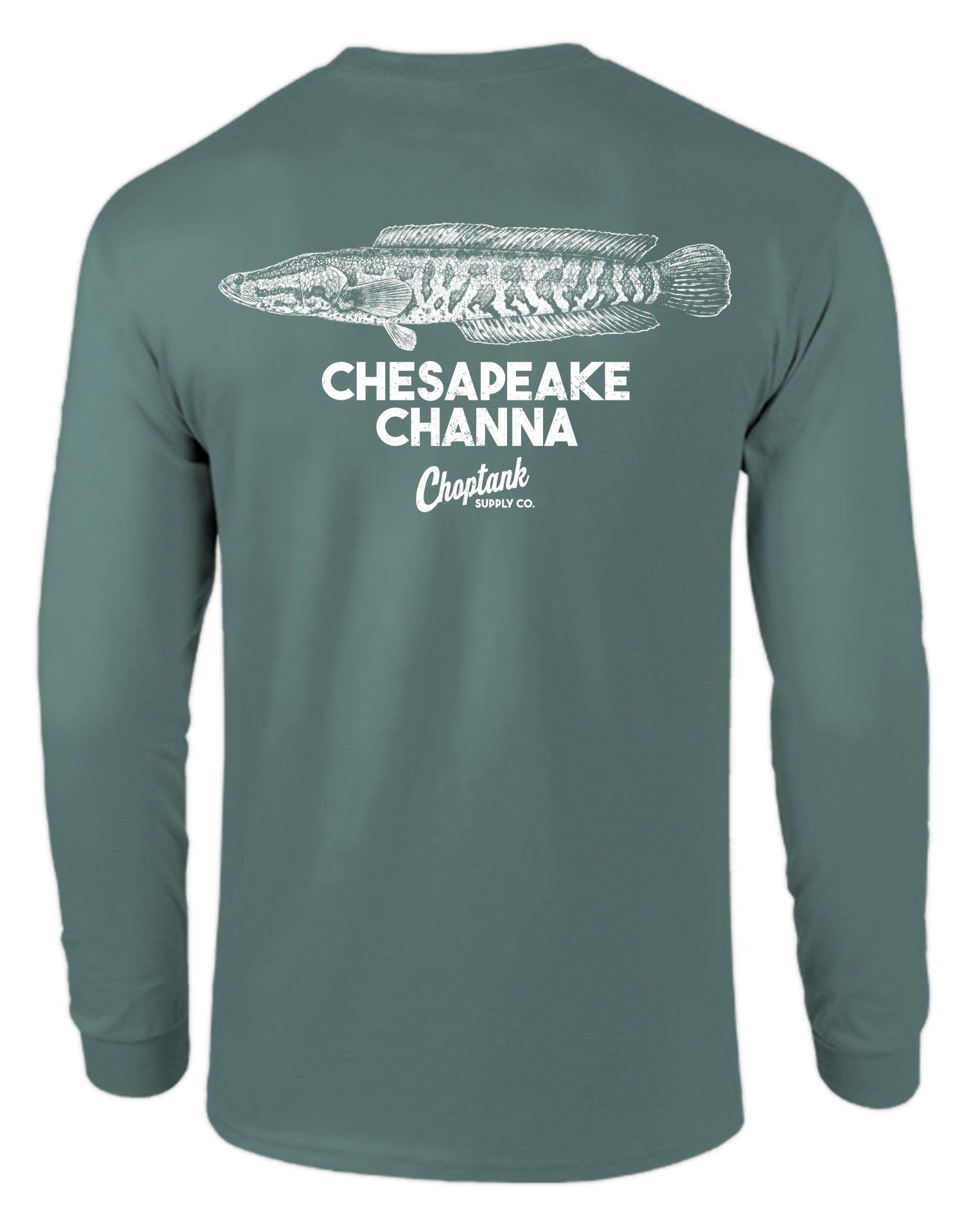 Chesapeake Channa (Blue Spruce) / Long Sleeve Shirt
