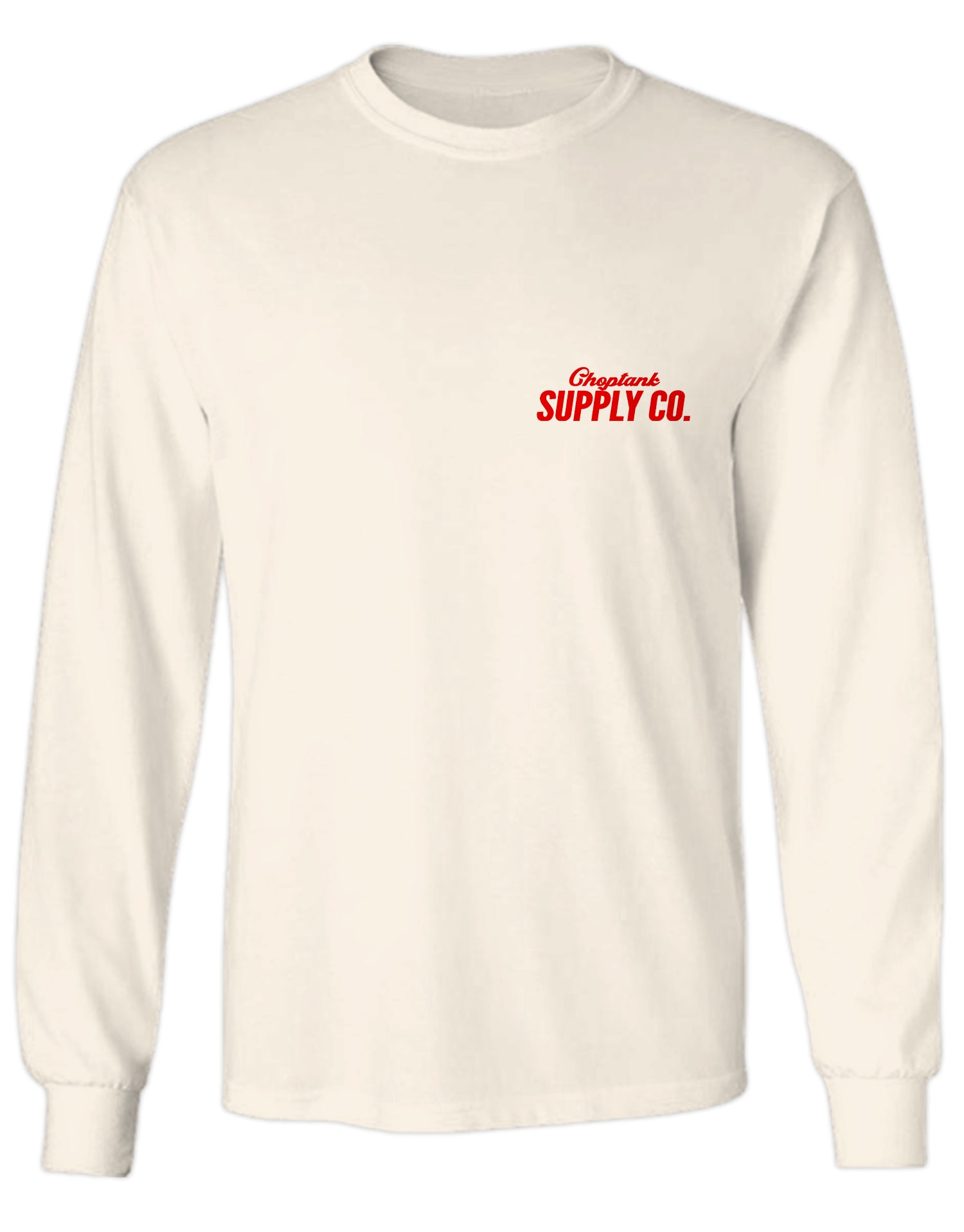 Chesapeake Crabmeat (Ivory) / Long Sleeve Shirt