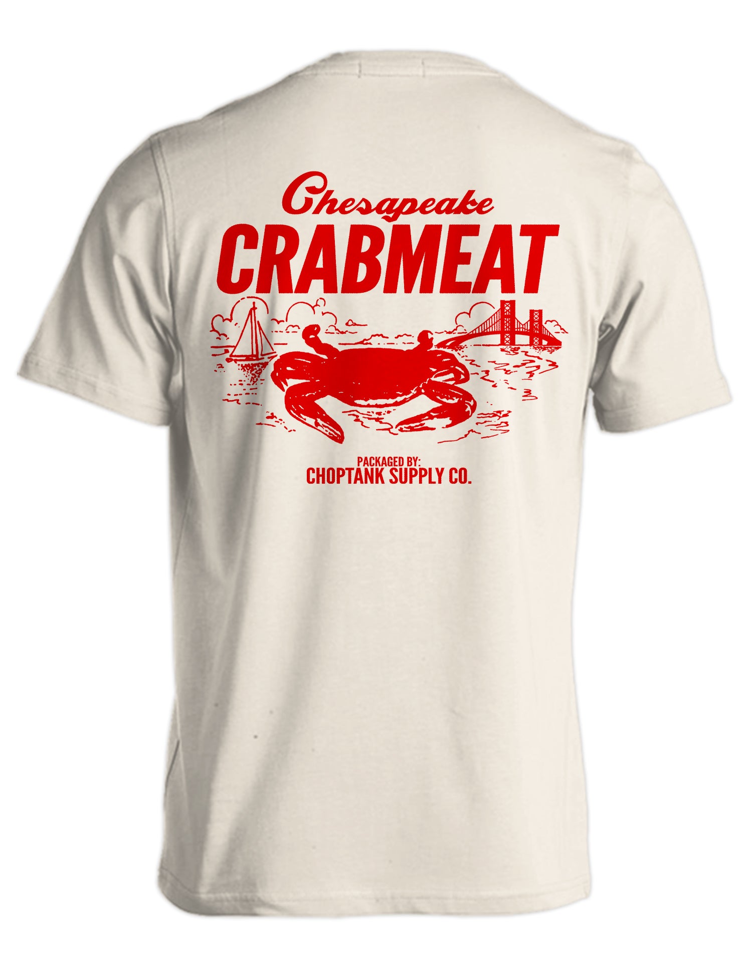 Chesapeake Crabmeat (Ivory) / T-Shirt