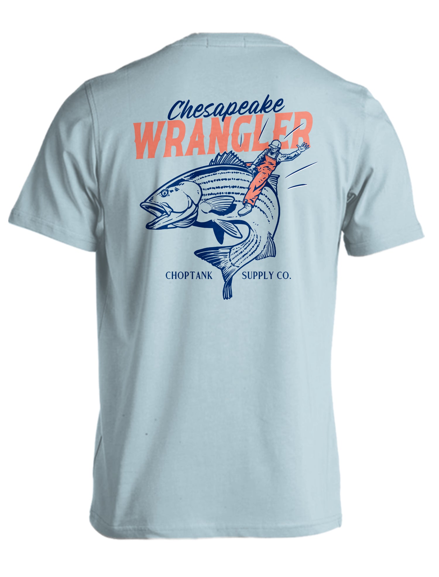 Chesapeake Wrangler Rockfish (Chambray) / T-Shirt