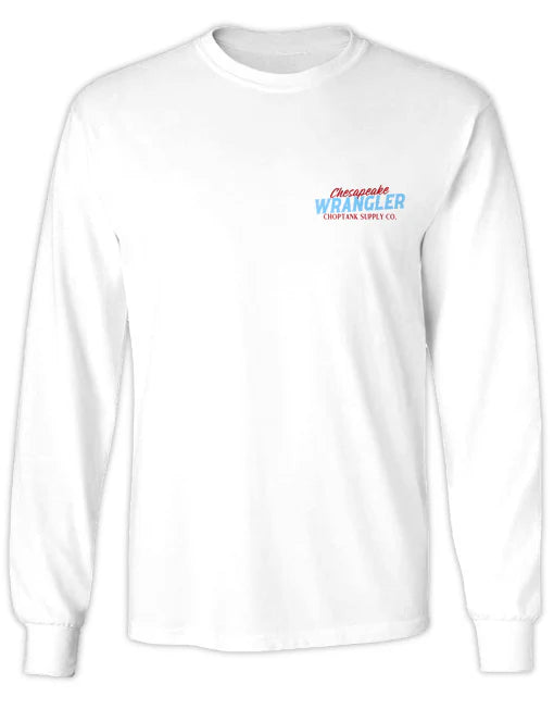 Chesapeake Wrangler (White) / Long Sleeve T-Shirt