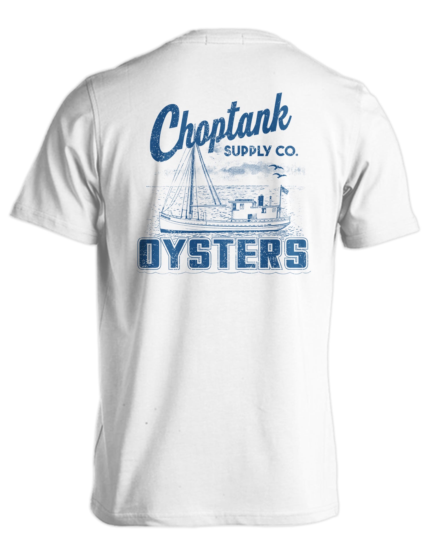 Choptank Supply Co. Oysters (White) / T-Shirt