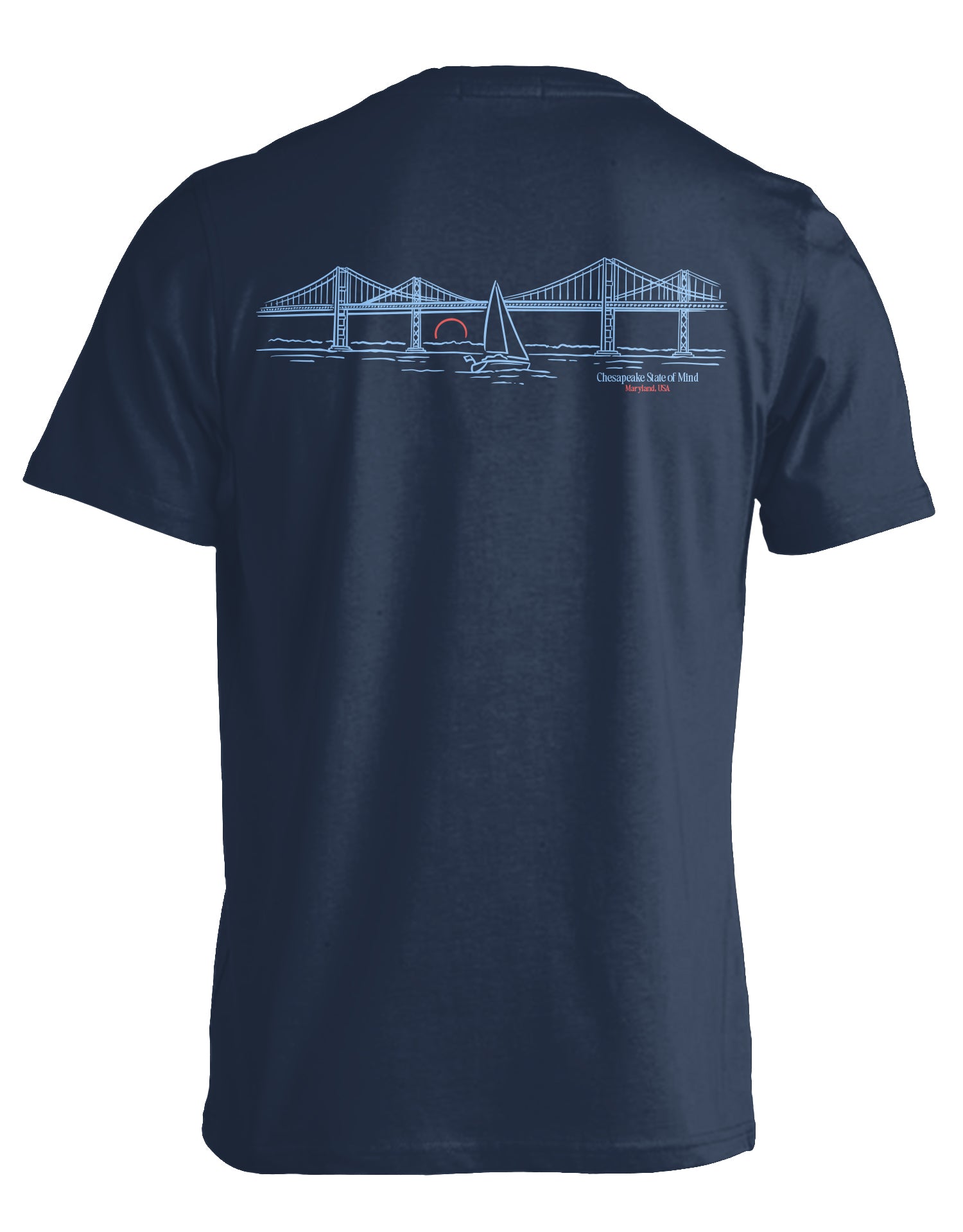 Chesapeake State of Mind (True Navy) / T-Shirt