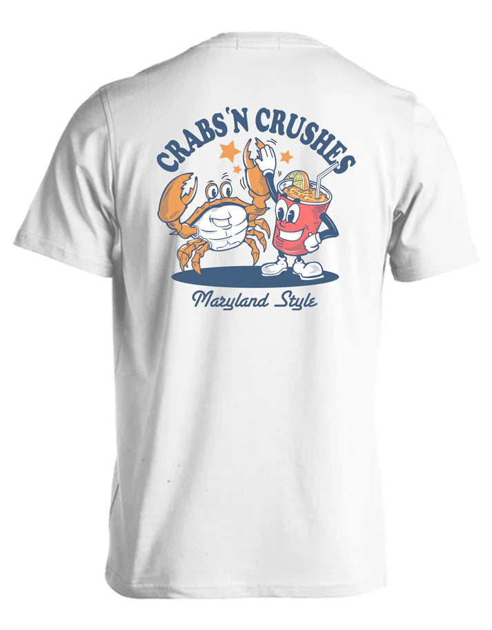 Crabs 'N Crushes (White) / T-Shirt