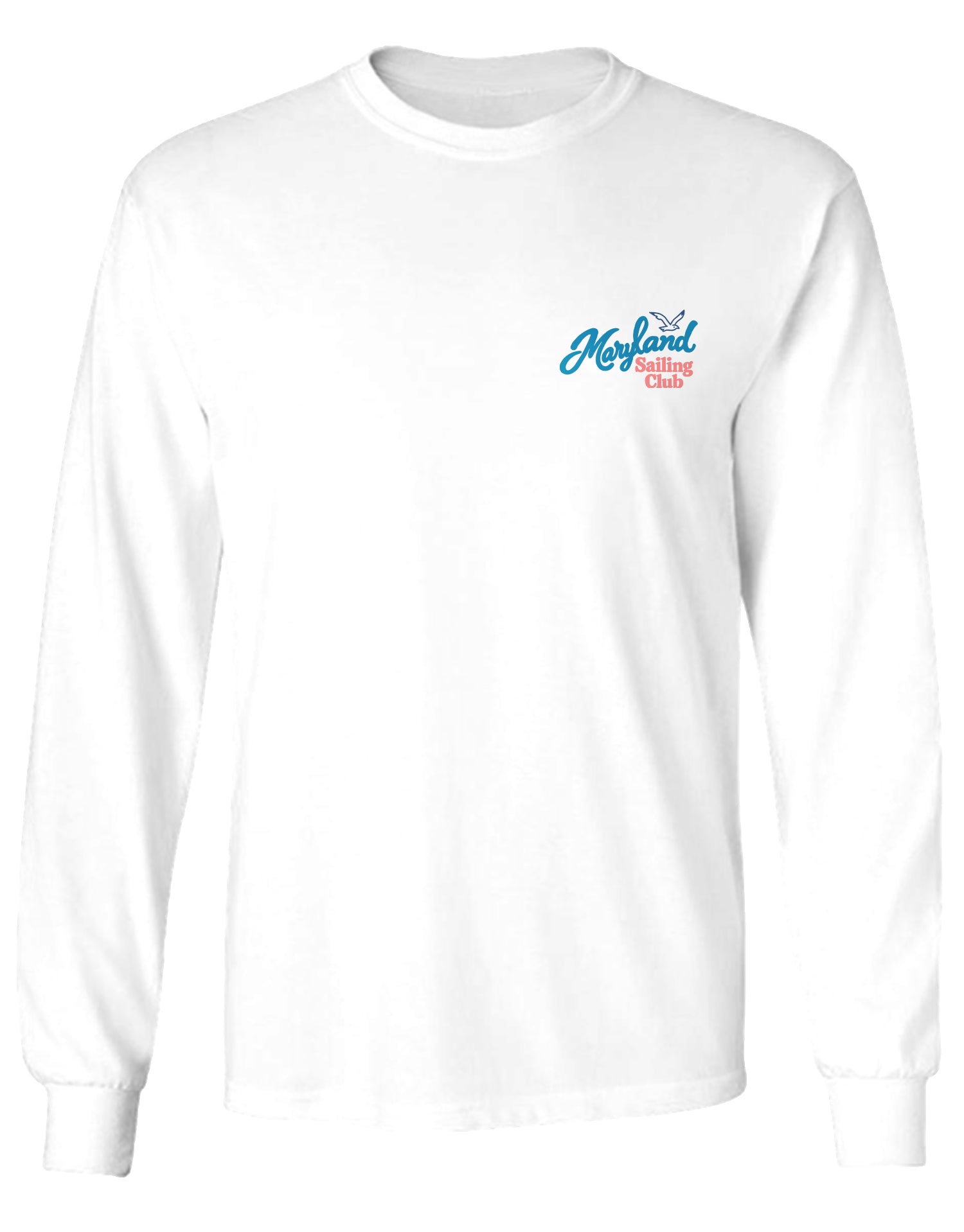 Maryland Sailing Club (White) / Long Sleeve Shirt