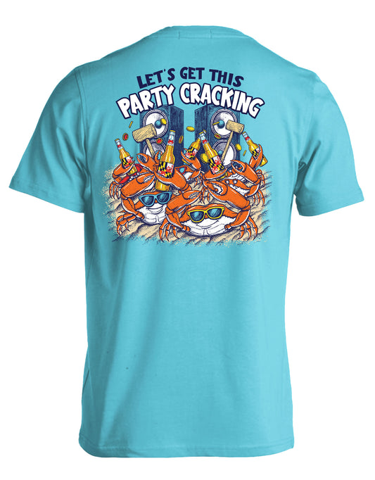 Wear Maryland Party Cracking (Lagoon) / T-Shirt Lagoon