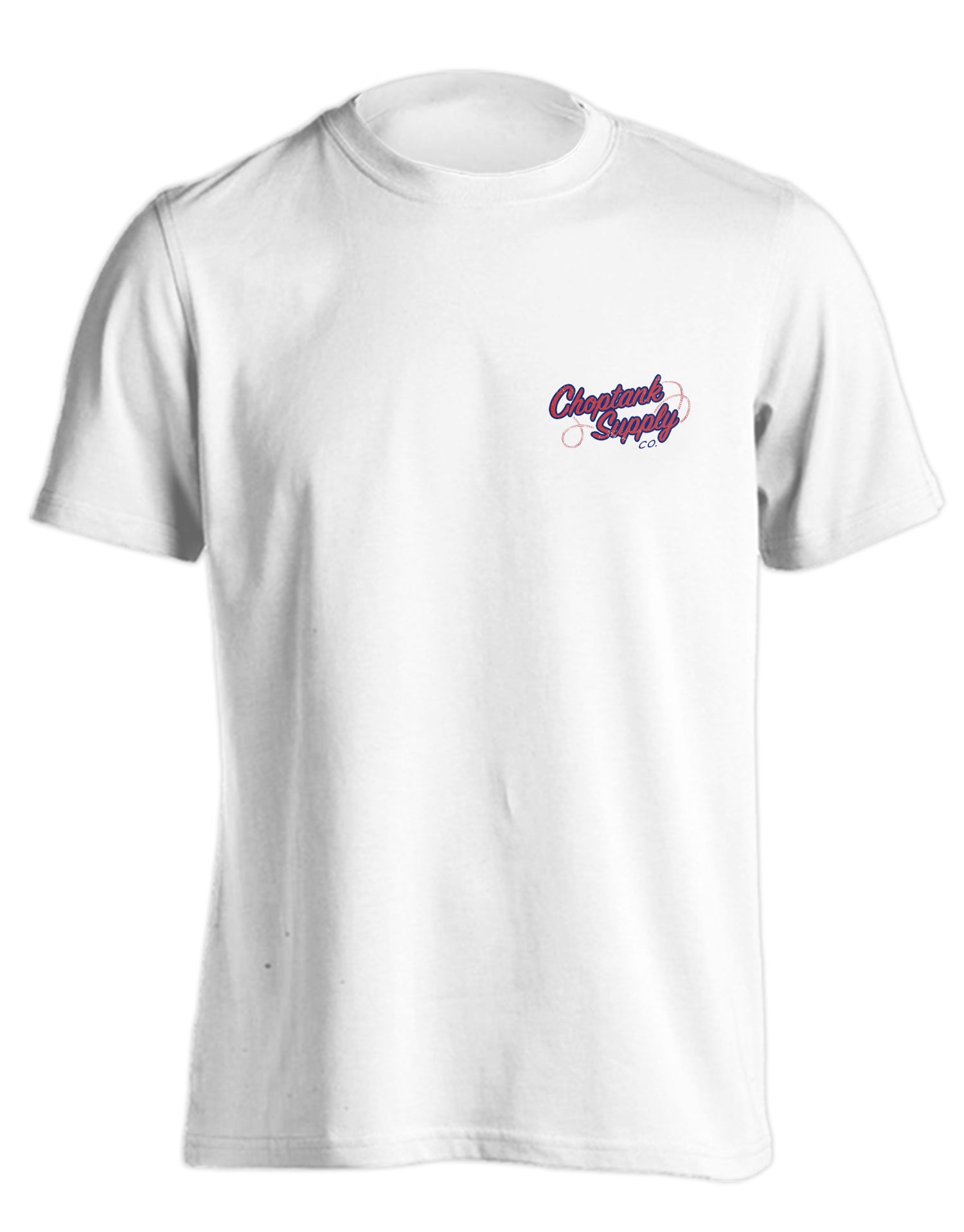 Choptank Supply Co. Sailor Girl Brand Oysters (White) / T-Shirt
