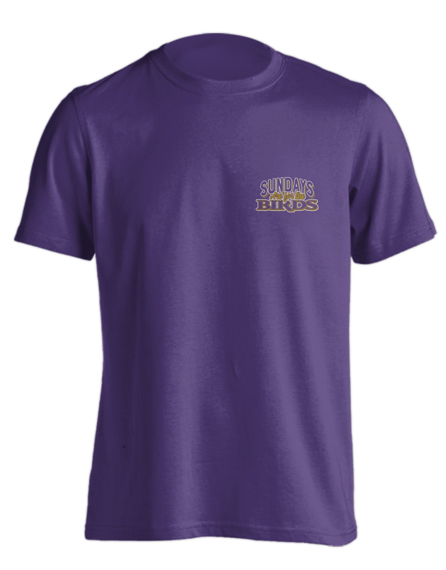 Sundays Are For The Birds (Purple) / T-Shirt