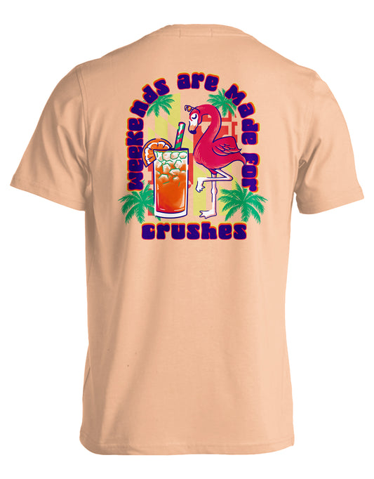Wear Maryland Weekends Are Made For Crushes (Neon Cantaloupe) / T-Shirt Neon Cantaloupe