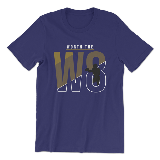 Worth The W8 (Purple Rush) / Shirt - Route One Apparel