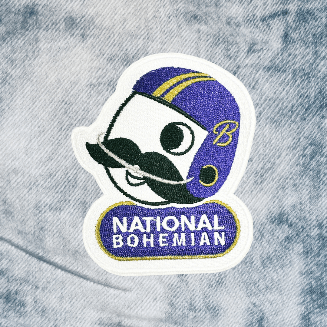 Licensing - Natty Boh National Bohemian Football (Purple) / Patch Purple 1