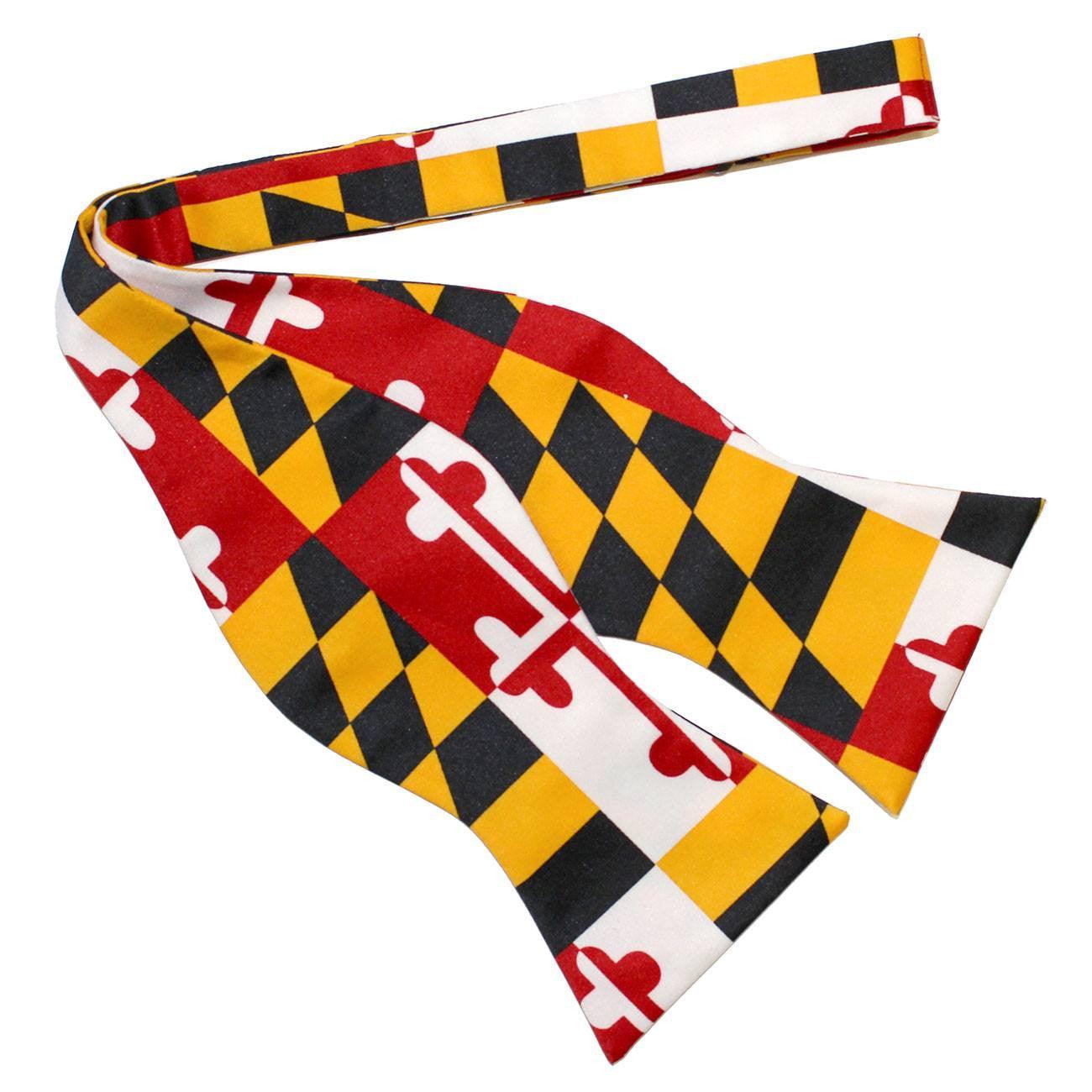 Route One Apparel Maryland Flag / Self-Tie Bowtie Maryland Flag